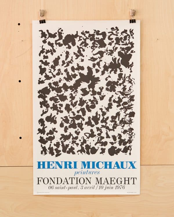 Henir Michaux - Fondation Maeght 1