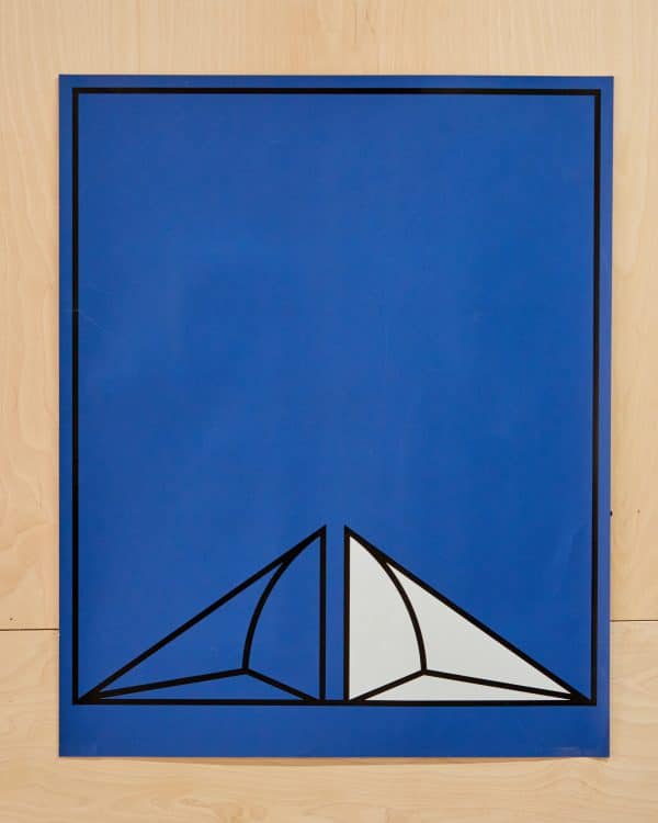 Heinz Gunther Prager - 1969 Blue with Triangles 1
