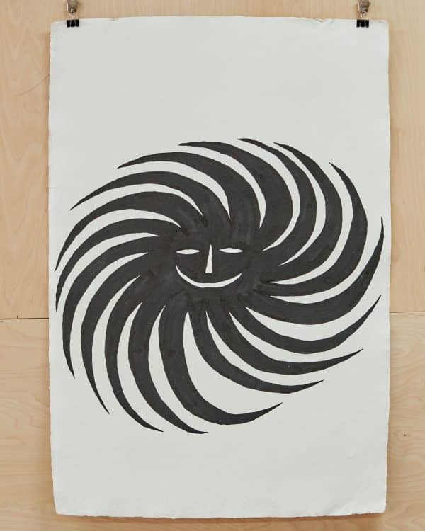 Magnus Reid - Sun Face - Black 1